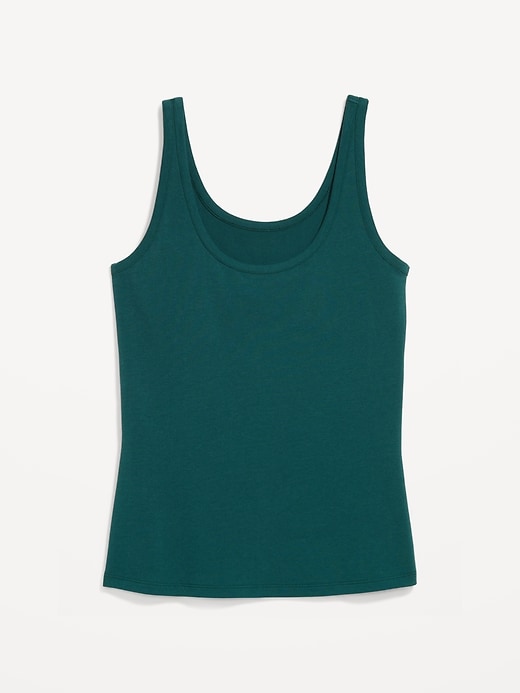 Image number 8 showing, First-Layer Scoop-Neck Tank Top