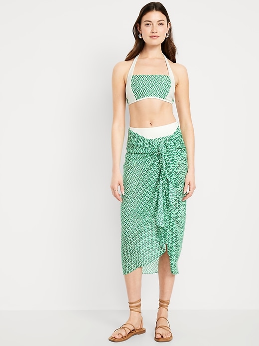 View large product image 1 of 2. Lightweight Swim Sarong Wrap