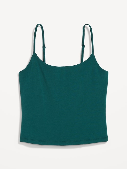 Image number 8 showing, Double-Layer Cropped Cami Top