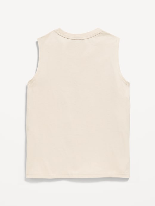 View large product image 2 of 2. Smiley World™ Muscle Tank Top for Boys
