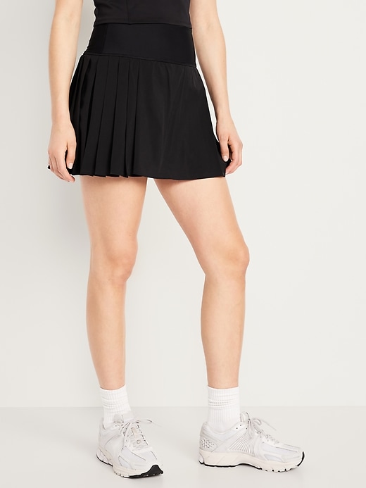 Image number 1 showing, Extra High-Waisted StretchTech Pleated Skort