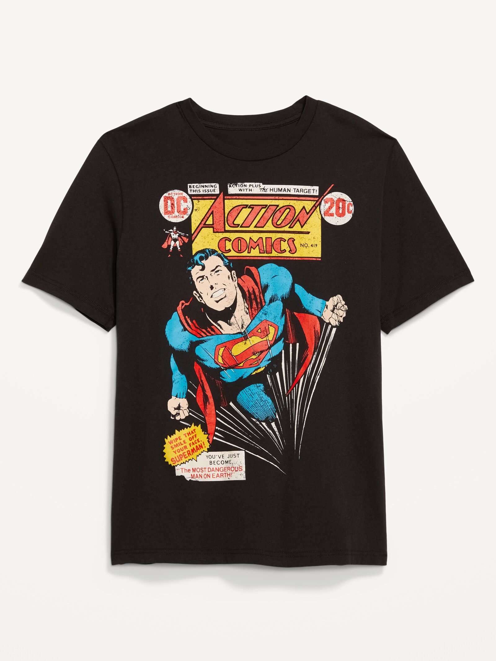 T-shirt Superman DC Comics Neuf Sans Manches En Coton - Homme Taille L