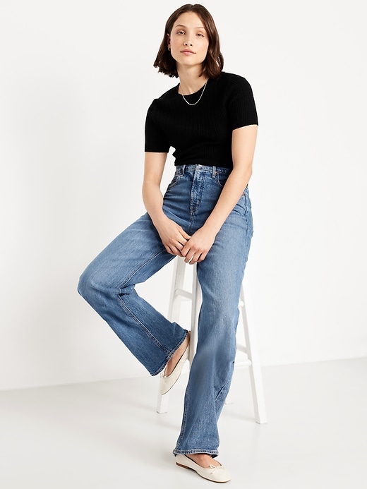 Image number 3 showing, Textured Bouclé T-Shirt