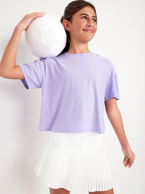 T-shirt court Performance NuageSport pour fille