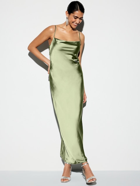 The Occasion by Old Navy Satin Cowl Maxi Dress