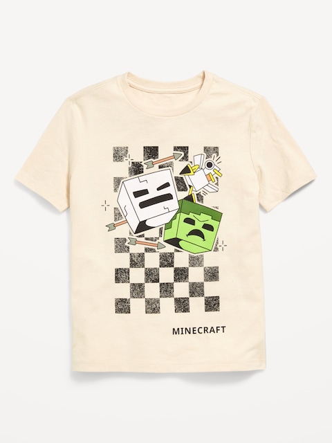 Minecraft™ Gender-Neutral Graphic T-Shirt for Kids