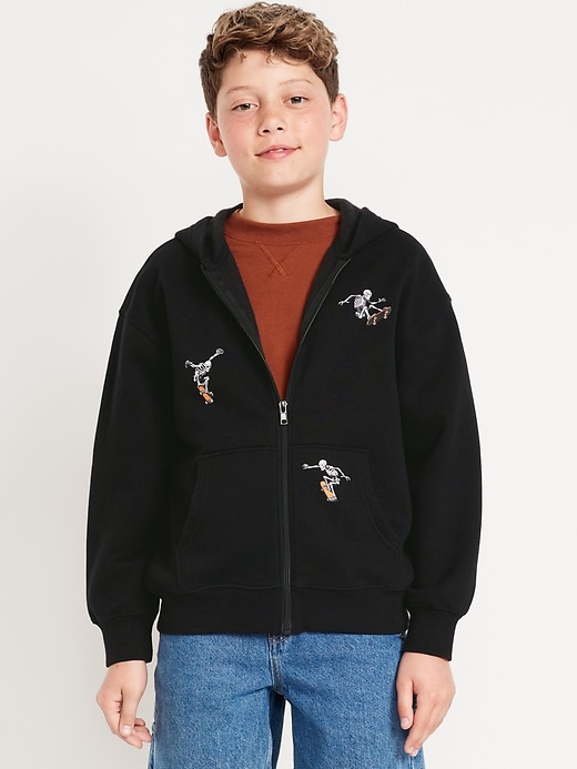 View large product image 1 of 3. Favorite Fleece Oversized Zip Hoodie for Boys