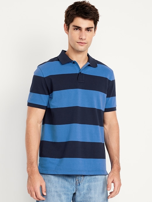 Image number 1 showing, Classic Fit Pique Polo