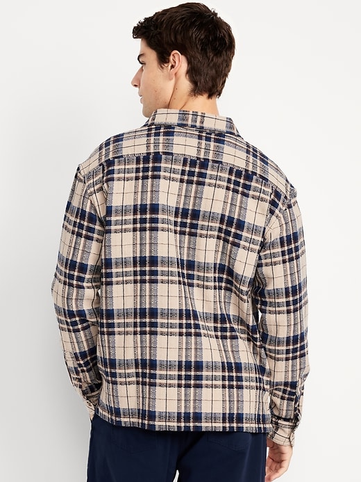 Image number 2 showing, Loose Fit Plaid Pocket Shirt