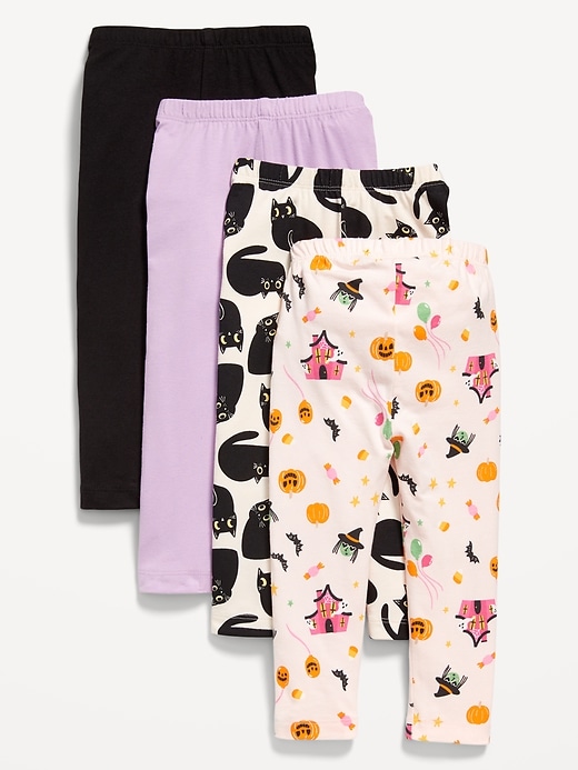 View large product image 2 of 3. Leggings 4-Pack for Toddler Girls