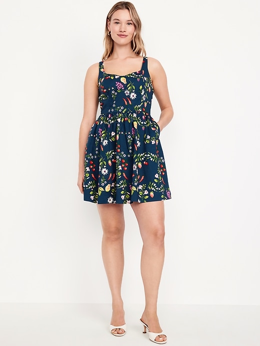 Image number 3 showing, Fit & Flare Cami Mini Dress