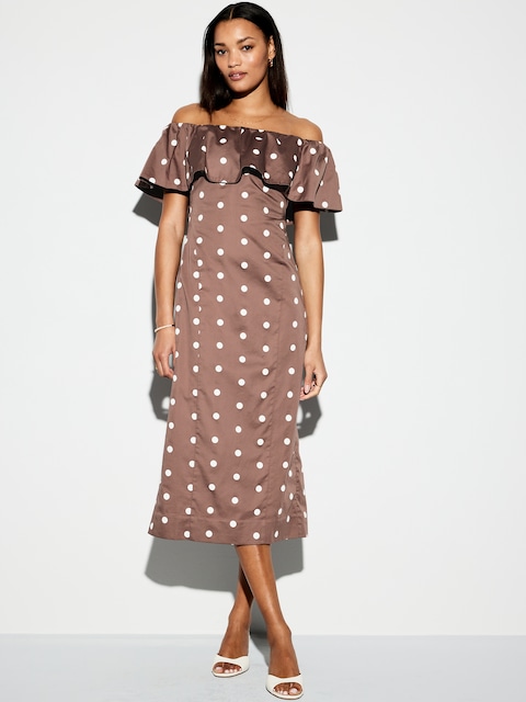 The Occasion by Old Navy Ruffle Midi Dress