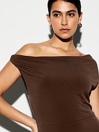 The Occasion by Old Navy One-Shoulder Midi Dress