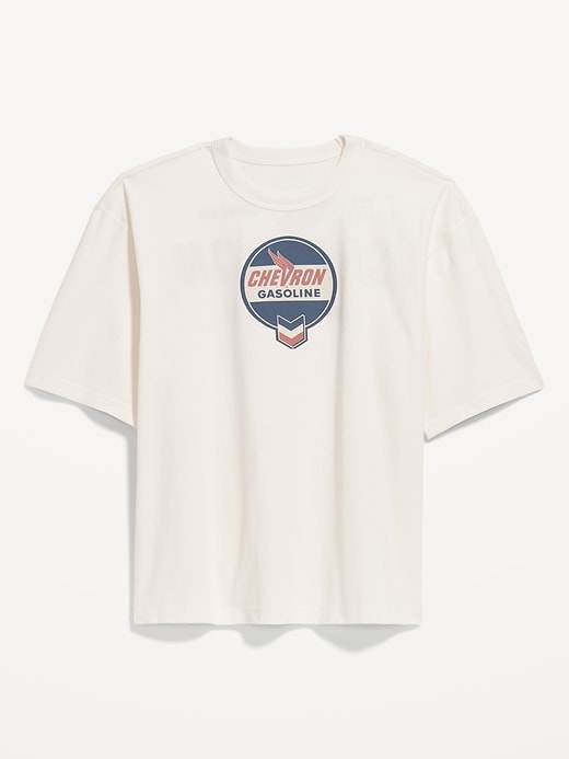 View large product image 1 of 2. Chevron™ Cropped T-Shirt