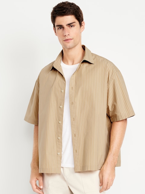 Oversized Poplin Shirt