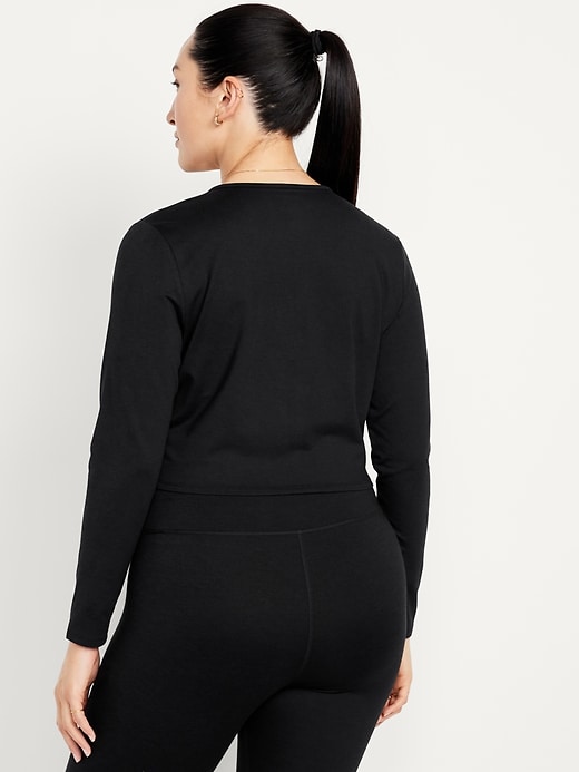 Image number 6 showing, CloudComfy Cropped Cardigan
