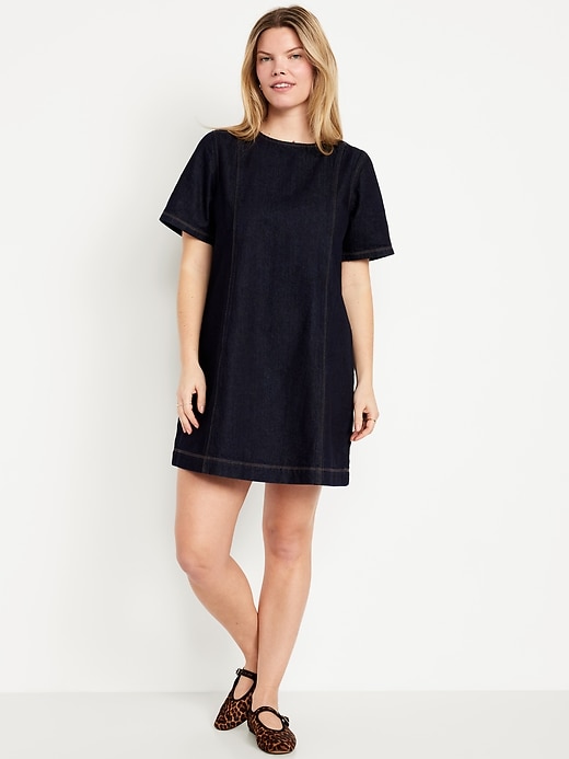 Image number 4 showing, Jean Mini Dress