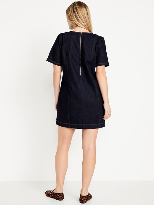Image number 5 showing, Jean Mini Dress