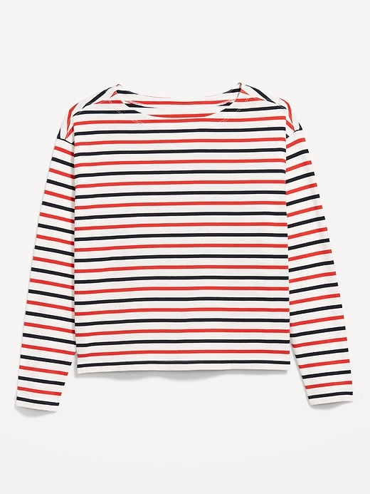 Image number 8 showing, Long-Sleeve Mariner Loose T-Shirt