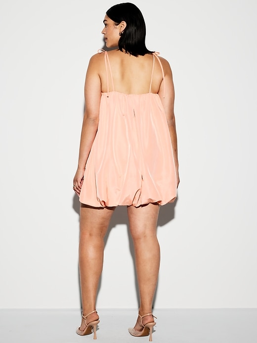 Image number 10 showing, The Occasion by Old Navy Taffeta Bubble Mini Dress