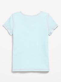 L'image numéro 2 présente T-shirt ajusté Powerpuff Girls™ en tricot côtelé pour fille