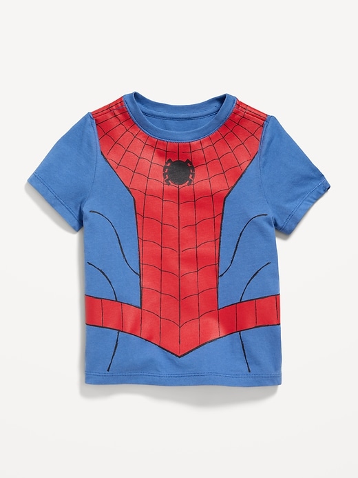 View large product image 2 of 3. Marvel™ Spider-Man Unisex Costume T-Shirt for Toddler