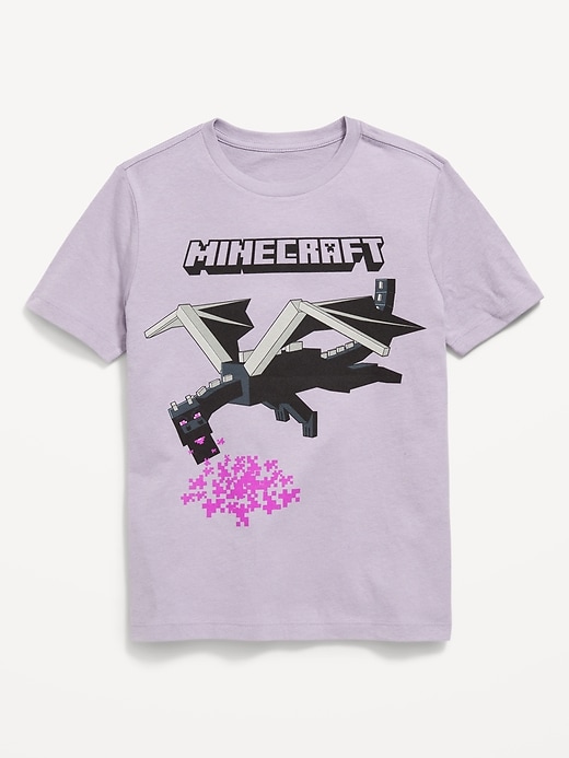 View large product image 1 of 2. Minecraft™ Gender-Neutral Graphic T-Shirt for Kids