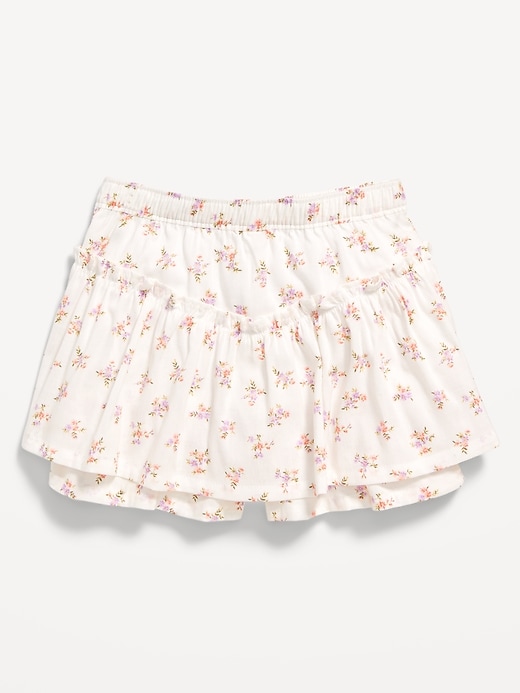View large product image 1 of 3. Printed High-Waisted Skort for Toddler Girls