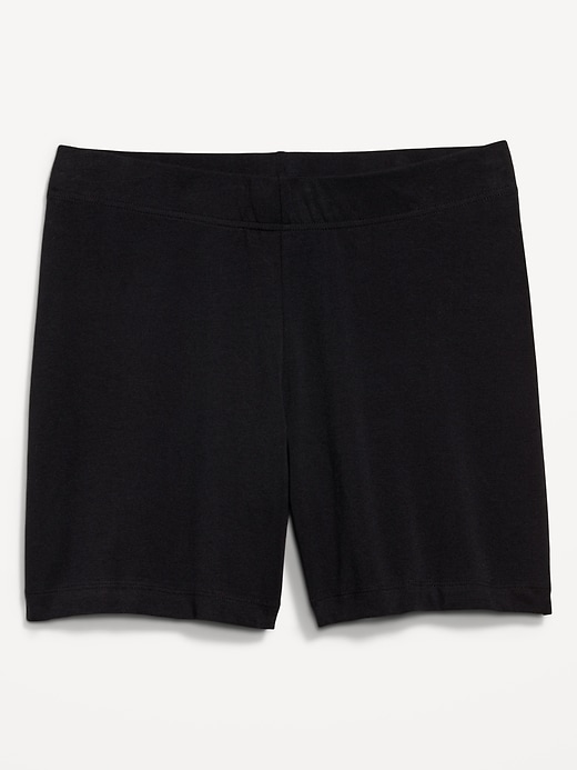 Image number 3 showing, High-Waisted Biker Shorts -- 6-inch inseam