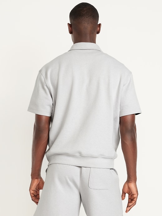 Image number 2 showing, Dynamic Fleece Quarter-Zip Polo