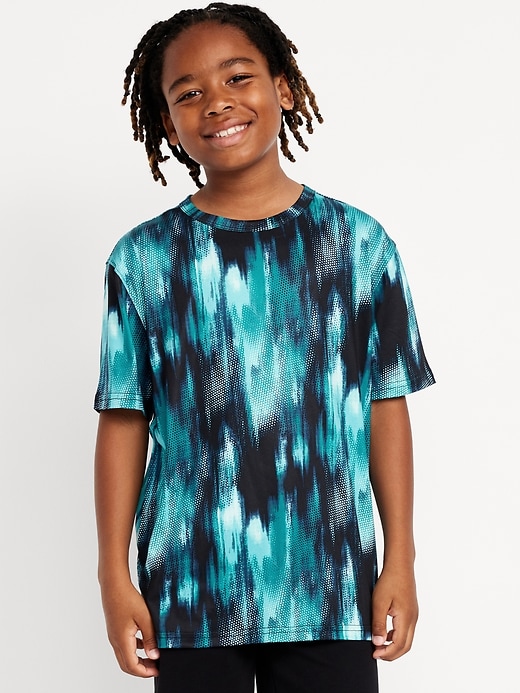 View large product image 1 of 2. Printed CloudMotion Performance T-Shirt for Boys