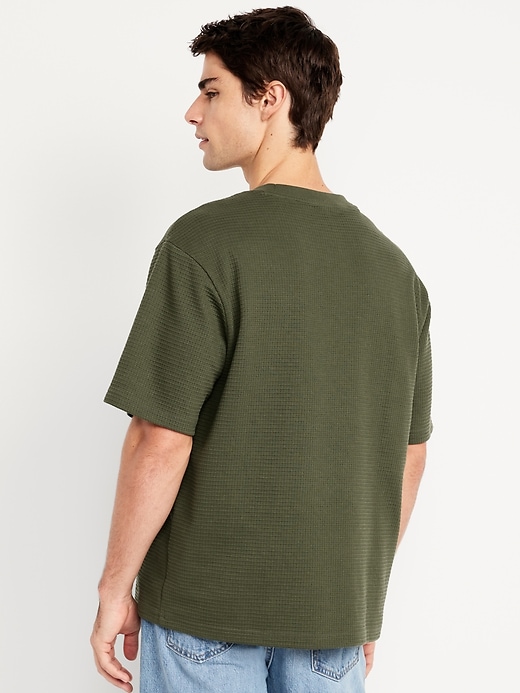 Image number 2 showing, Waffle-Knit T-Shirt