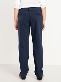 L'image numéro 2 présente Pantalon d’uniforme scolaire à jambe droite pour fille