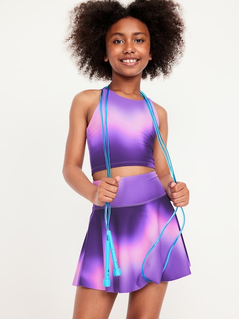 High-Waisted PowerSoft Skort for Girls