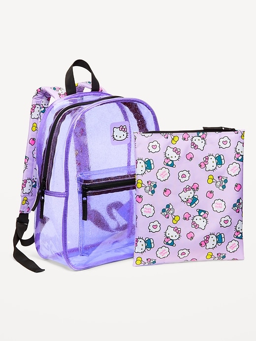 View large product image 2 of 2. Hello Kitty® Clear Backpack for Girls