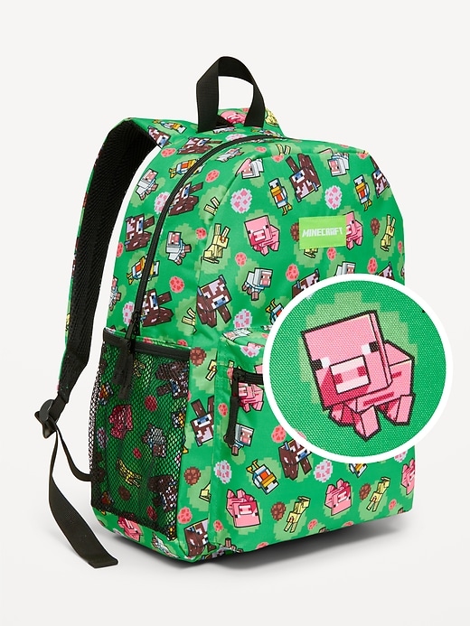 View large product image 1 of 2. Minecraft™ Canvas Backpack for Kids