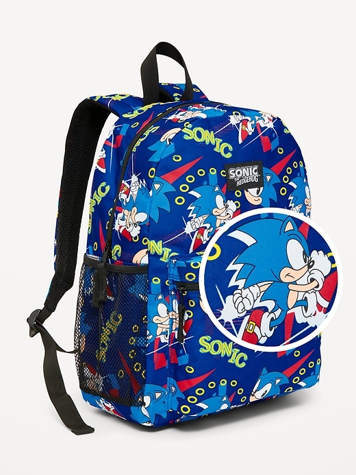 View large product image 1 of 2. Sonic The Hedgehog™ Canvas Backpack for Kids