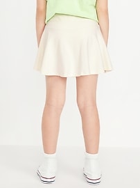 L'image numéro 2 présente Jupe-short à taille haute pour fille