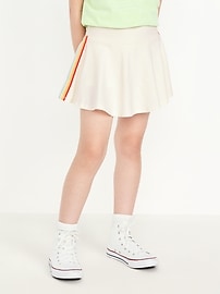 L'image numéro 1 présente Jupe-short à taille haute pour fille