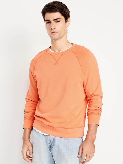 Image number 1 showing, Garment-Dyed Crew-Neck Sweatshirt