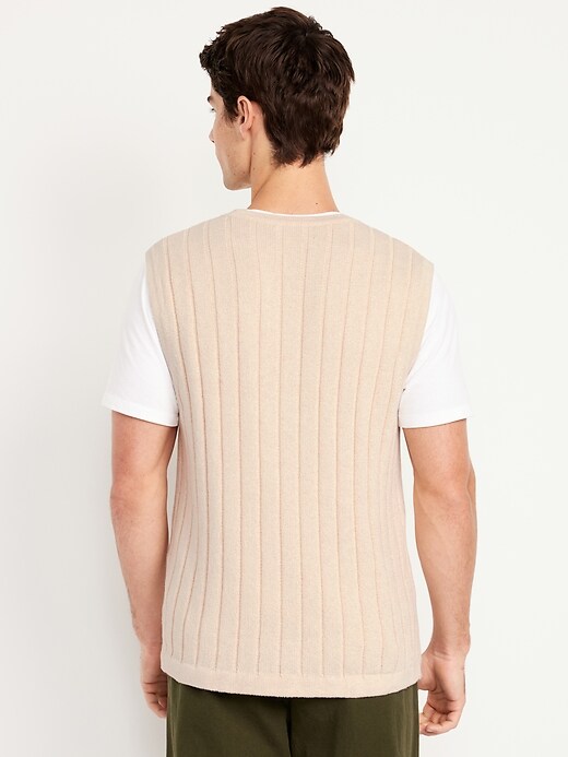 Image number 5 showing, Ribbed Sweater Vest