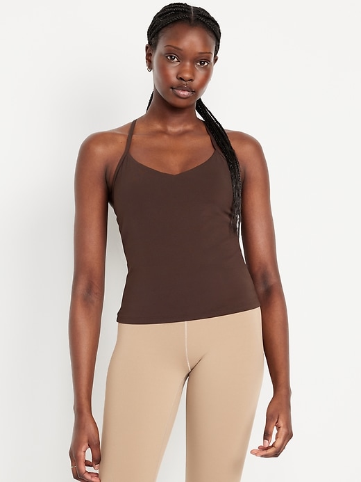 Image number 1 showing, StudioSmooth Racerback Support Top