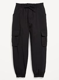 View large product image 4 of 4. High-Waisted StretchTech Performance Joggers for Girls