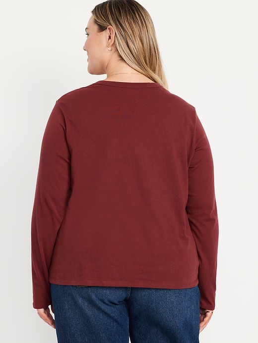 Image number 7 showing, EveryWear Long-Sleeve T-Shirt