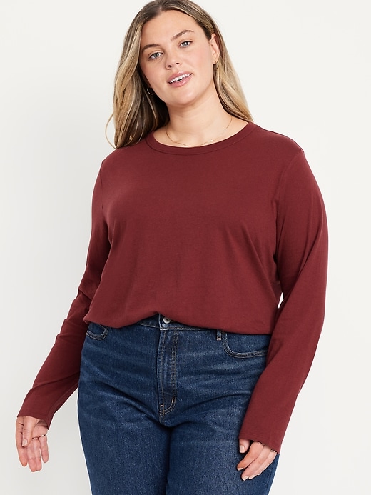 Image number 6 showing, EveryWear Long-Sleeve T-Shirt