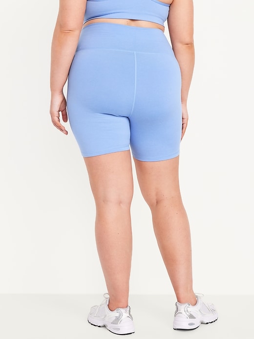 Image number 7 showing, Extra High-Waisted CloudComfy Biker Shorts -- 6-inch inseam