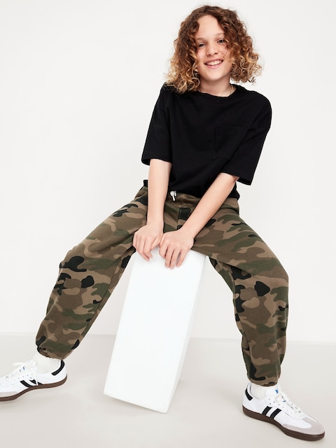 Favorite Fleece Baggy Jogger Sweatpants for Boys - Green