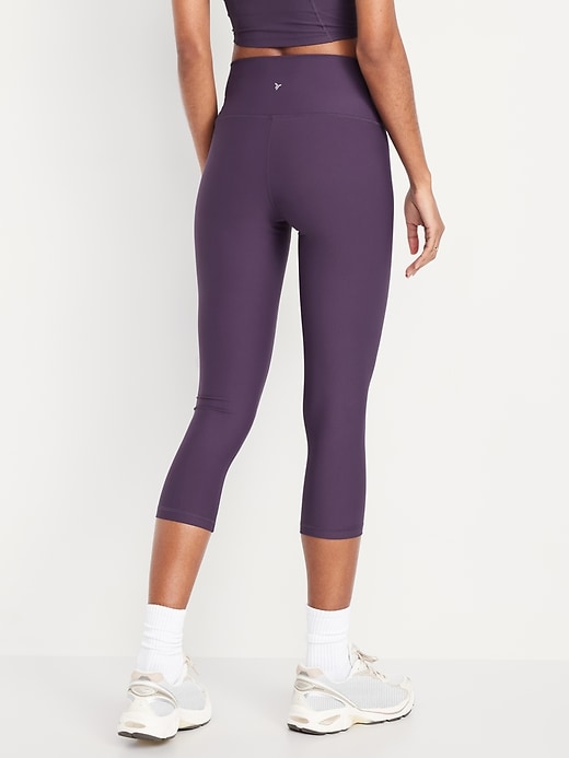 Image number 2 showing, High-Waisted PowerSoft Crop Leggings