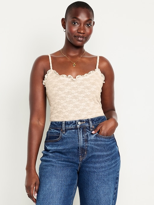 Image number 5 showing, Ruffle Lace Camisole