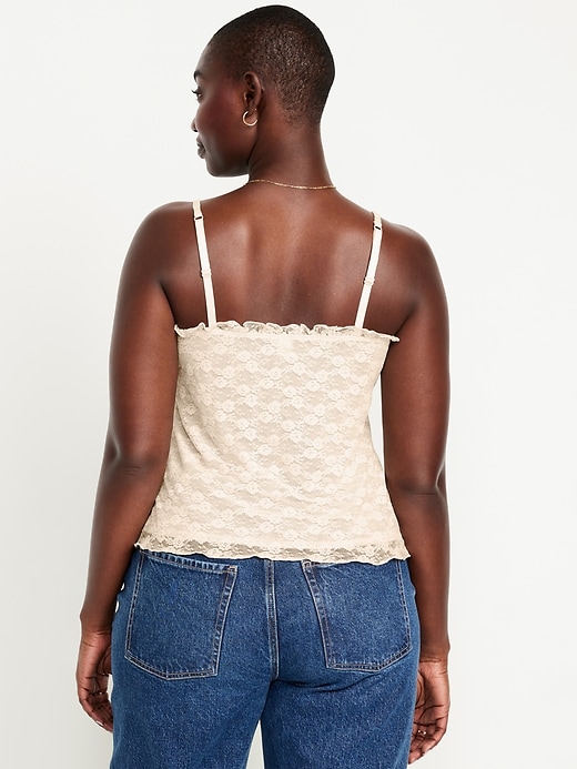 Image number 6 showing, Ruffle Lace Camisole